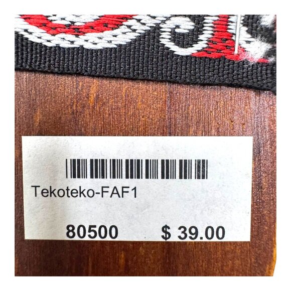 Authentic Maori Teko Teko Carved Wooden Cultural Art Statue Rotorua New Zealand - Picture 5 of 9